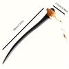 Retro Katze Angeln Holz Haarstab Quaste Schwarzes Sandelholz Hanfu Haarnadel Haarstäbe für Dutt Chinesischer Stil Hanfu Accessoires