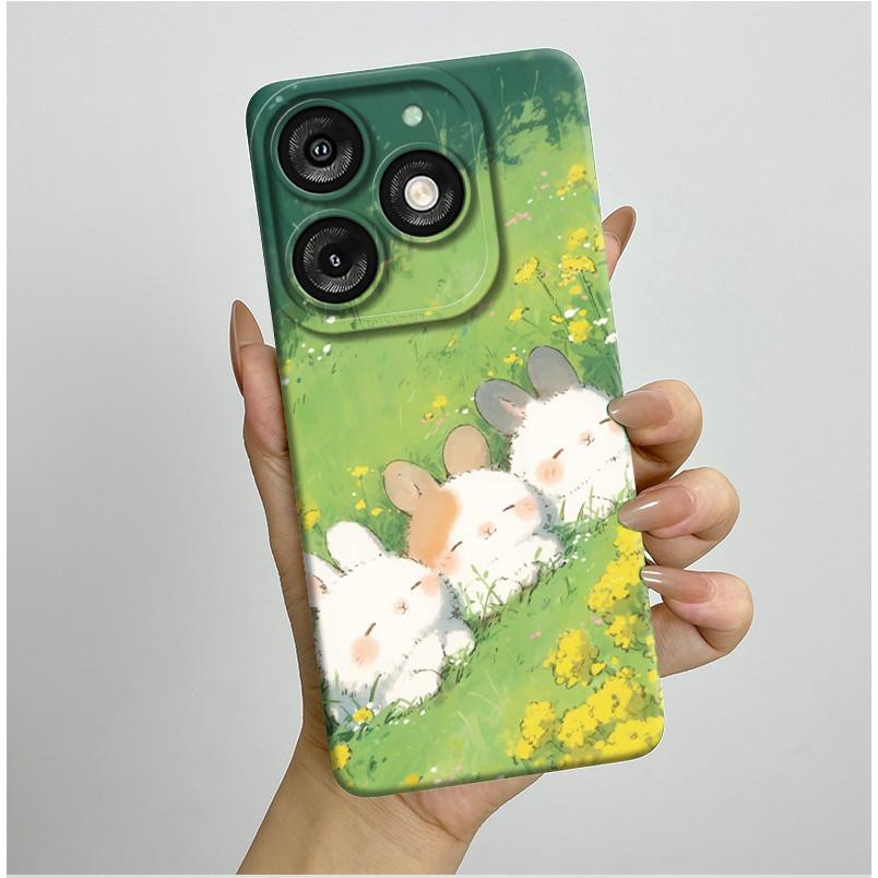For Itel A50 A667L Casing Pretty Butterfly Flowers Soft Silicone TPU Shockproof Cover For Itel A50 A 50 ITELA50 2024 Phone Case