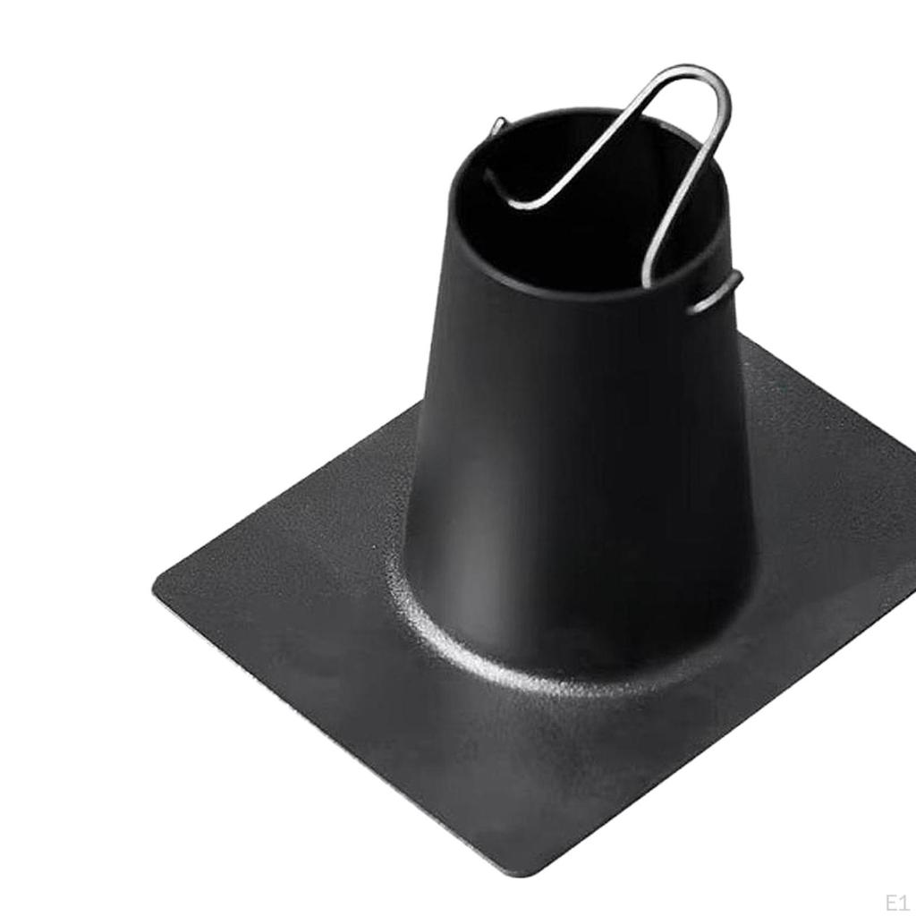 Rain Chain Gutter Adapter Replacement Creative Black Part Rustproof Accessories Decoration for Yard