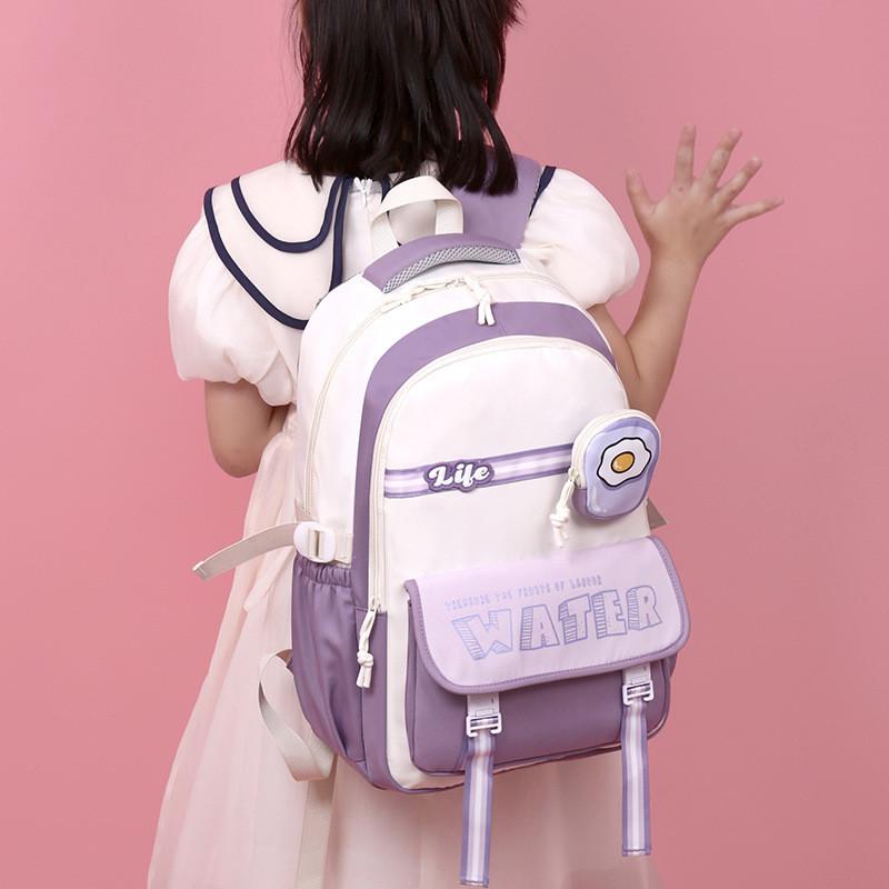 Lightweight Casual Student Backpack For Kids With Comfortable Air Cushion Straps