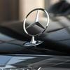 1Pcs Car Star Logo Hood Badge Front Metal EmblemFor Mercedes Benz Maybach C E S Class W204 W205 W212 W213 W211 W220 W222 W223