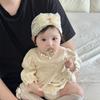 Cartoon Baby Fetal Cap 0-5 Months Newborn Turban Hat Windproof Boneless Muslin Hat  Toddler