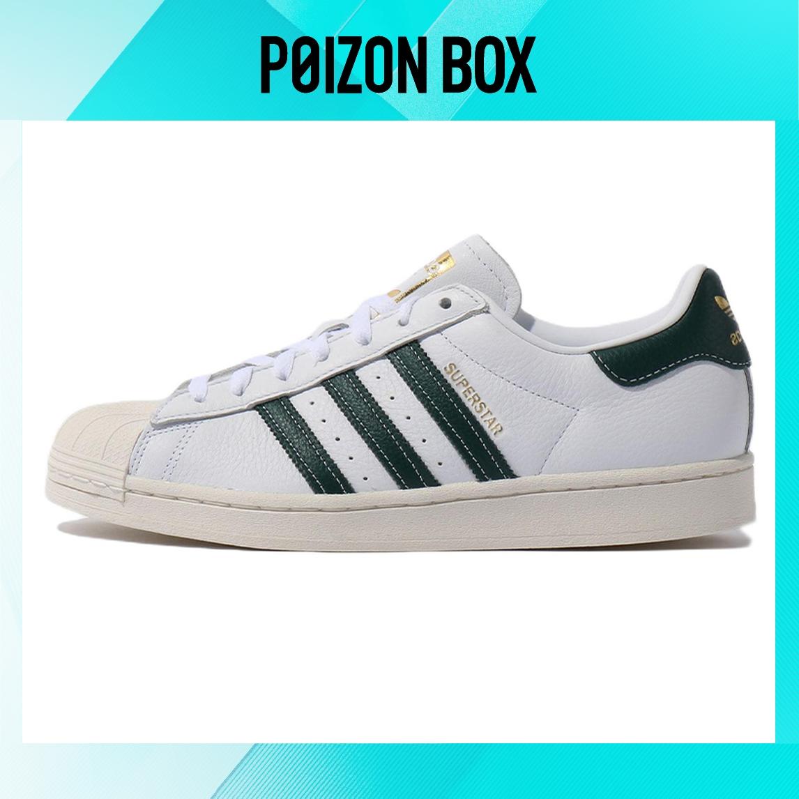 

adidas originals Superstar Footwear White College Green