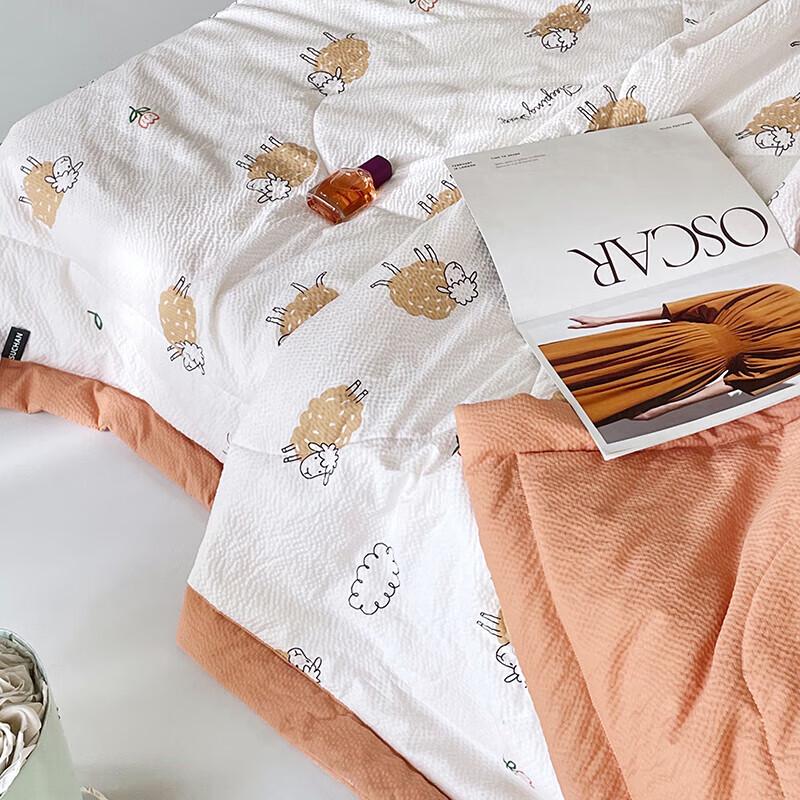 Plover Four Seasons Seersucker Cotton Quilt