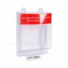 Fire Alarm Pull Station Cover Transparent Manual Emergency Switch Protective Guard Water Proof Rainproof for Home