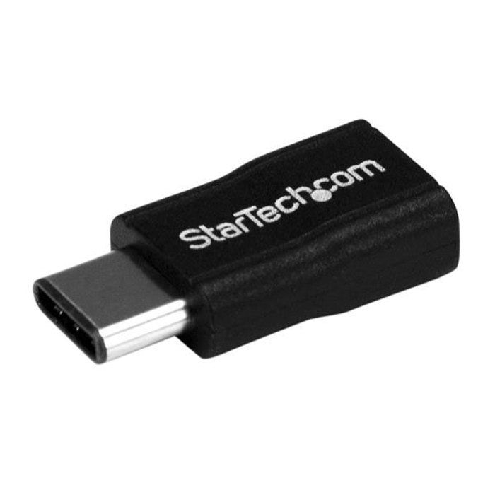 Adaptateur USB-C vers Micro USB - STARTECH - Noir - USB 2.0 - Charge et synchronisation - Compact