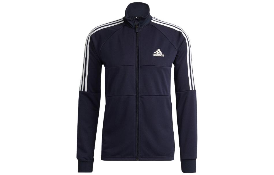 Adidas Jackets Men s Dark Blue Stand Collar Moderate Other H28903 M