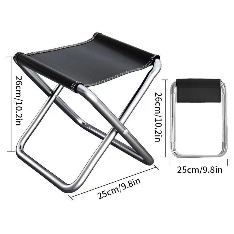 Outdoor Folding Chair Portable Fishing Chair Campin Stools Travel Hiking Lightweight Stools Picnic Accessories Collapsible