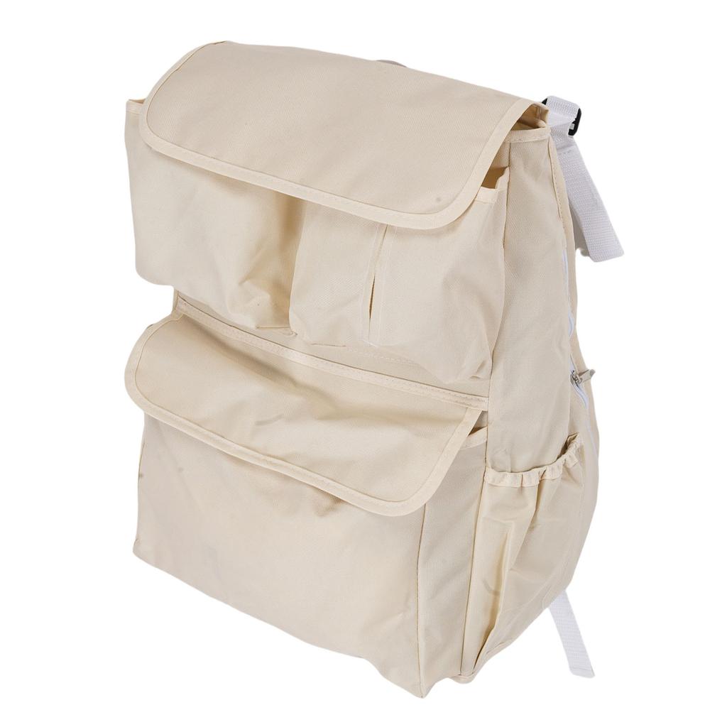 Universal Stroller Hanging Bag Oxford Cloth Baby Stroller Organizer with Cup Holder Multiple Pockets