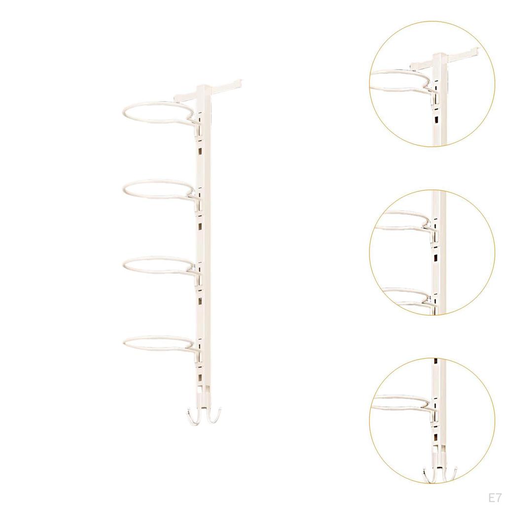 Basketball Ball Storage Rack Adhesion Football Holder Indoor Garage Shelf Organizer for Tool Room