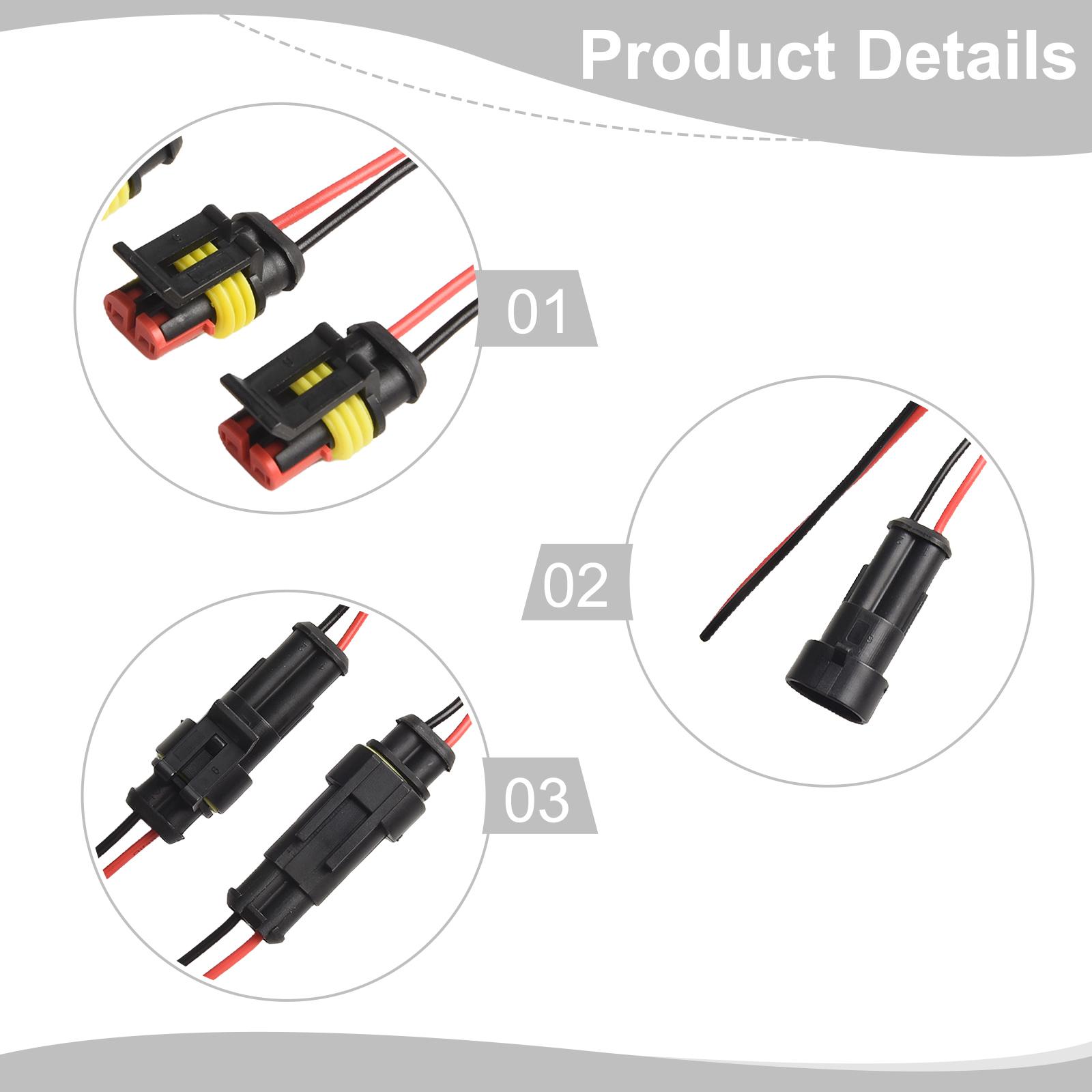 

Automotive Male Female Connectors Automotive Connector Kit Easy To Install Electrical Conductivity High Stability China Mainland