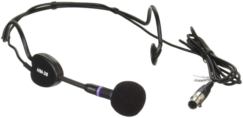 K.W.S. Wireless System Headset Microphone (HM-38)