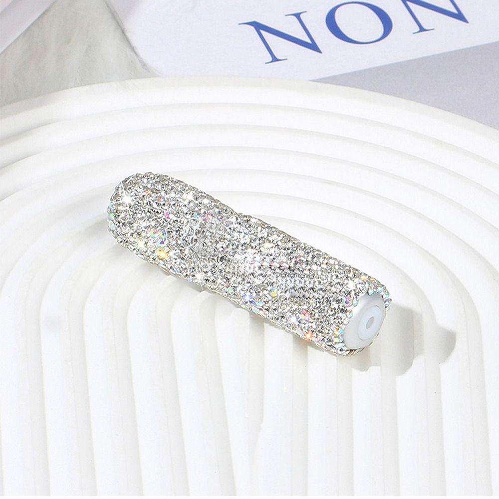 Portable Perfume Spray Bottle Rhinestone Inlaid Storage Container  Travel Accessories