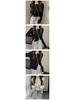 2025 Spring & Fall Women's Slim Fit Zipper Cardigan - Long Sleeve, Irregular Knit Top
