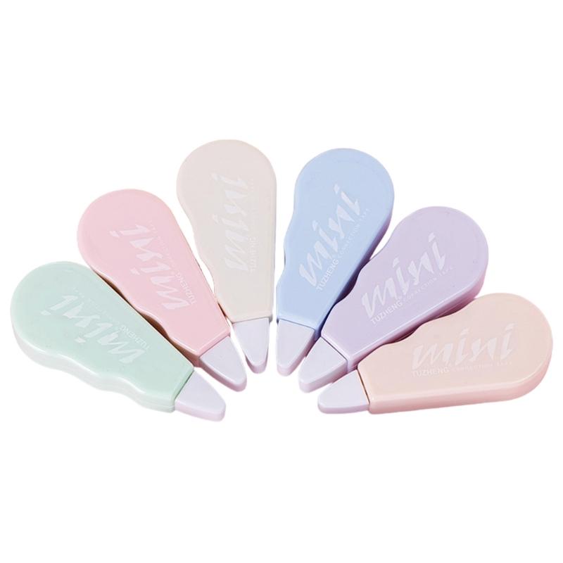

6Pieces Refillable Correction Tape Roller White Correction Tape Total 24m for Crafting Noting Card Making Scrapbooking 1