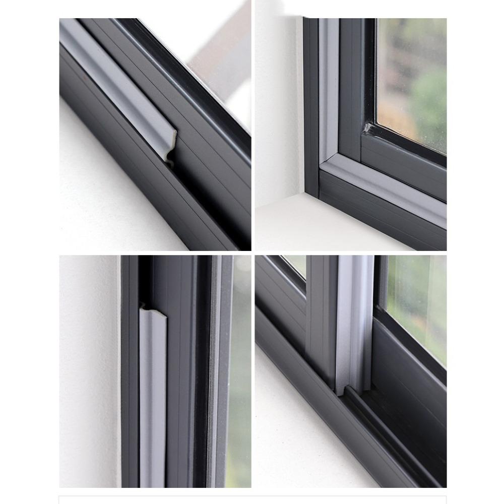 Flexible Sliding Window Sealing Strip 2 Meters Window Weather Stripping New Seal Stopper  Window