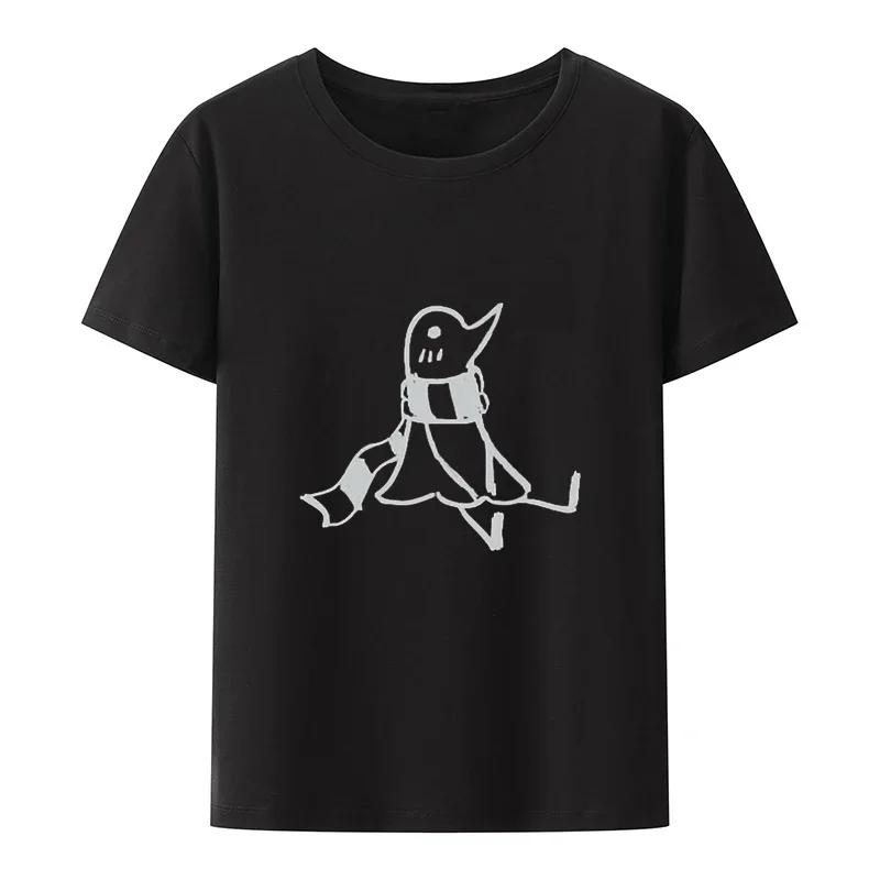 Oyasumi PunPun Modal Print T-Shirts Funny Anime Streetwear Camisetas Men Women Short-sleev Fashion Harajuku Cartoon Tee Shirt
