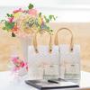 2pcs Holiday Gift Bags, Eco-Friendly Companion Candy Birthday Gift Bags, Anniversary Commemorative Bags, Frosted Tote Bags