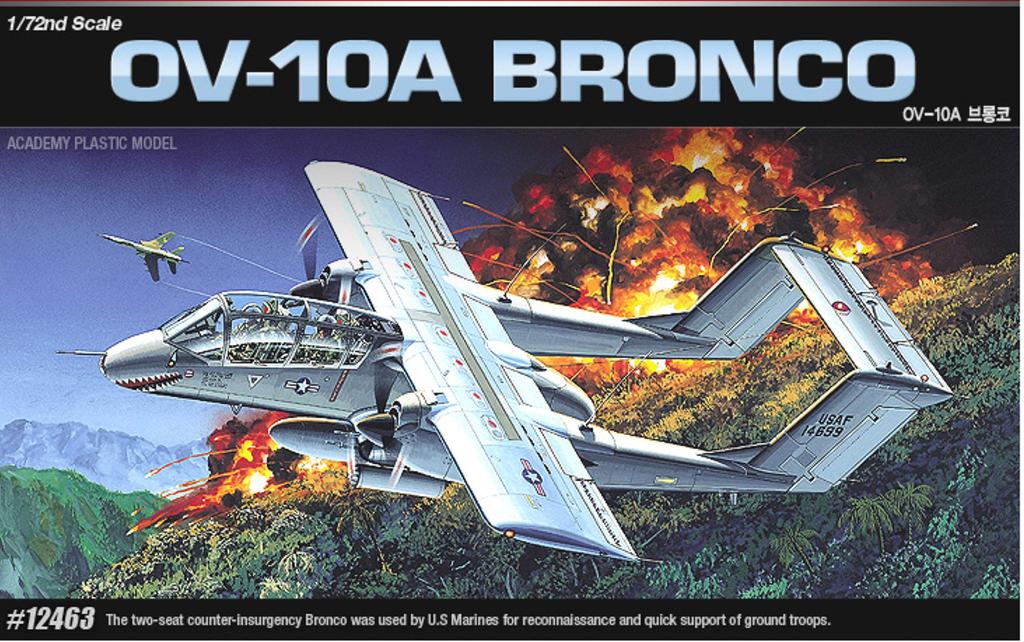 COMFIX 1/72 North American COIN OV-10 Bronco US Air Force Specification ACADEMY