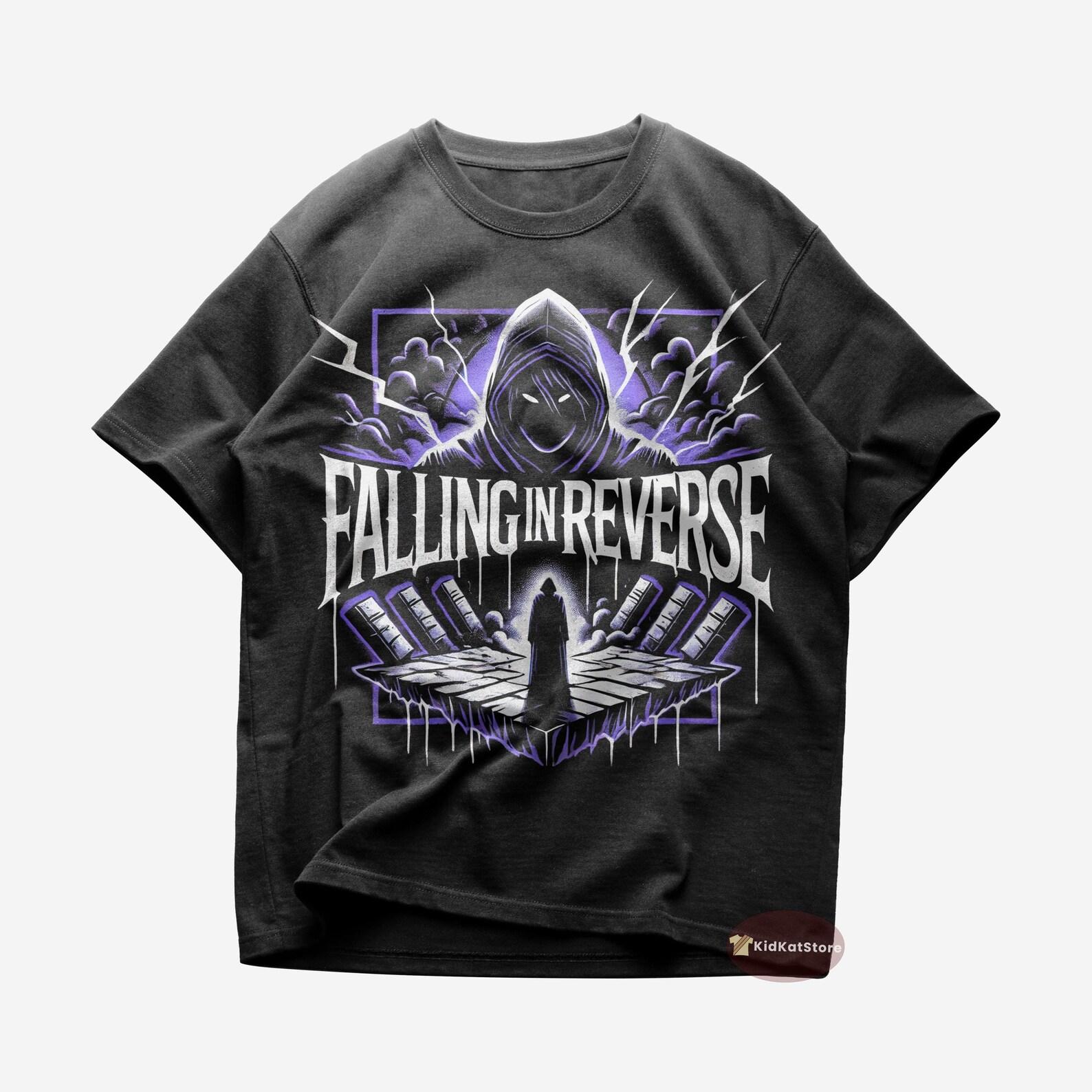 Falling In Reverse T shirt - Voices In My Head - Falling In Reverse Merch - Unisex Rock Tee - Gift for Rock Lovers - Premium Music Apparel 4XL