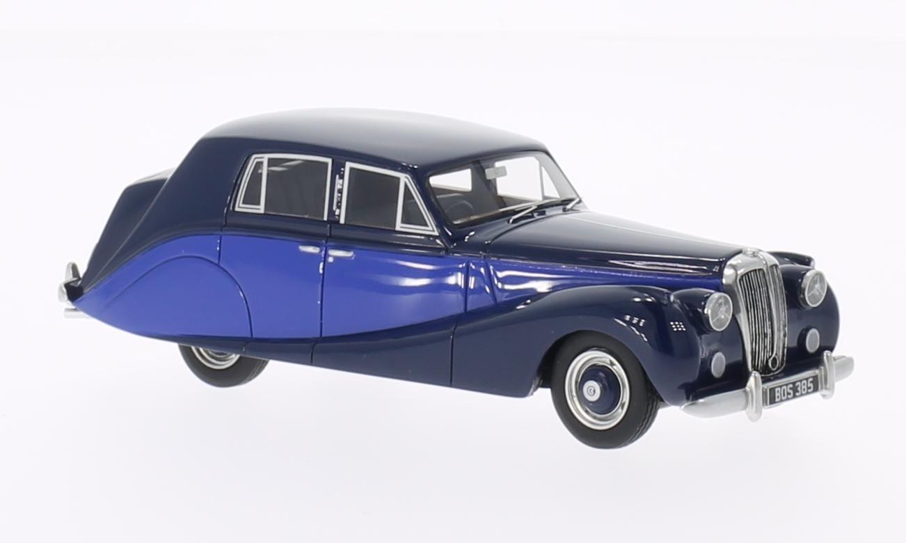 

Daimler BD18 Hooper Empress Blue 1950 Model Blue/Dark Car, Pre-built, BoS-Models, 143 синий
