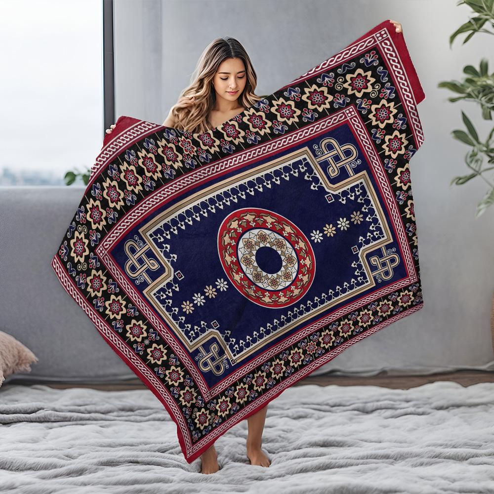 Beautiful Turkish Vintage Style Rug Carpet Blanket Decorative Throw Sofa Bed Accent Home Decor