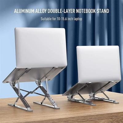 Ρυθμιζόμενη Βάση Λάπτοπ Αλουμινίου για Macbook Tablet Notebook Βάση Τραπέζι Ψύκτρα Αναδιπλούμενη Θήκη Λάπτοπ