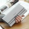 Mode Hasp Läderplånbok Koppling Pengar Damplånbok Stor kapacitet Korthållare Myntväska