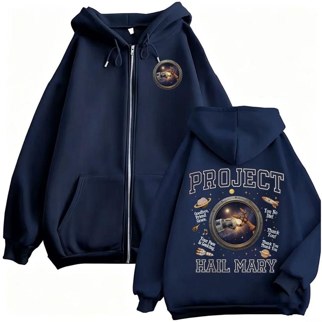 Sweatshirts Jacket Coats Rocky Jazz Hands Amaze Zip Up Hoodies Men Women Fashion High Quality Zipper Pullovers