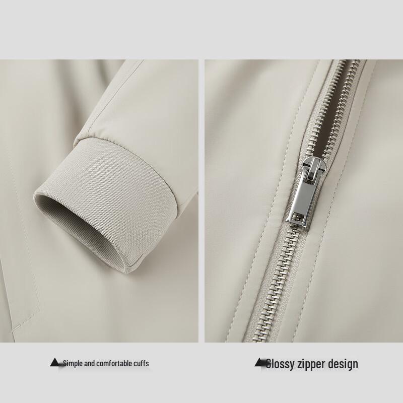 HLA Men's Chic Ageless Stand Collar Business Casual Jacket