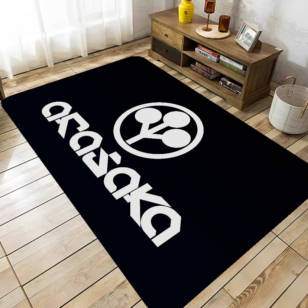 Fashion A-Arasaka Floor Mat Rectangle Anti-slip Home Soft Badmat Front Door Indoor Outdoor Mat Hotel Decor Mat