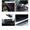 Samolepka na auto Ochrana z uhlíkových vláken Lišta prahu Vodotěsná