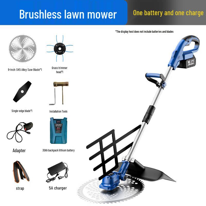 LEPSEN Cordless Electric Weed Trimmer CN plug (adapter included)