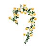 1.8m Artificial Flower Vine, Fake Flower Vine, Plastic Flower, Pipe Cover, Balcony Decoration