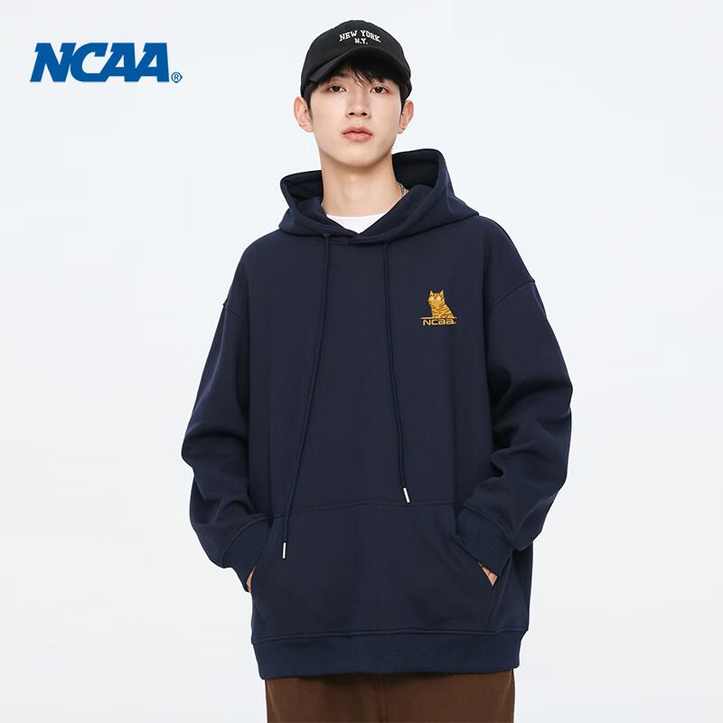 NCAA Retro High Street Kitten Print Hoodie M