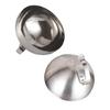 Durable Food Cover Round Basting Cover Multi Purpose Stainless Steel Steak Cover
