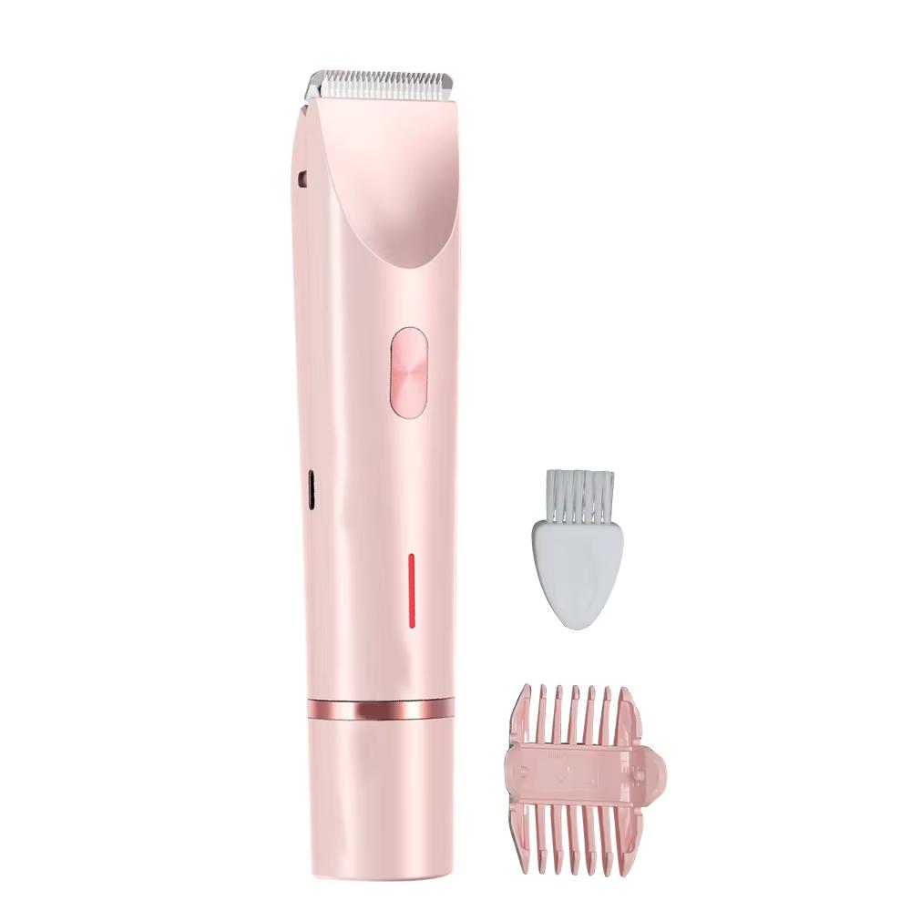 

Electric Shaver Private Area Shaving Device Men s and Women s Shaving Device Full Body Water Washing Dry and Wet Dual-use Device рожевий