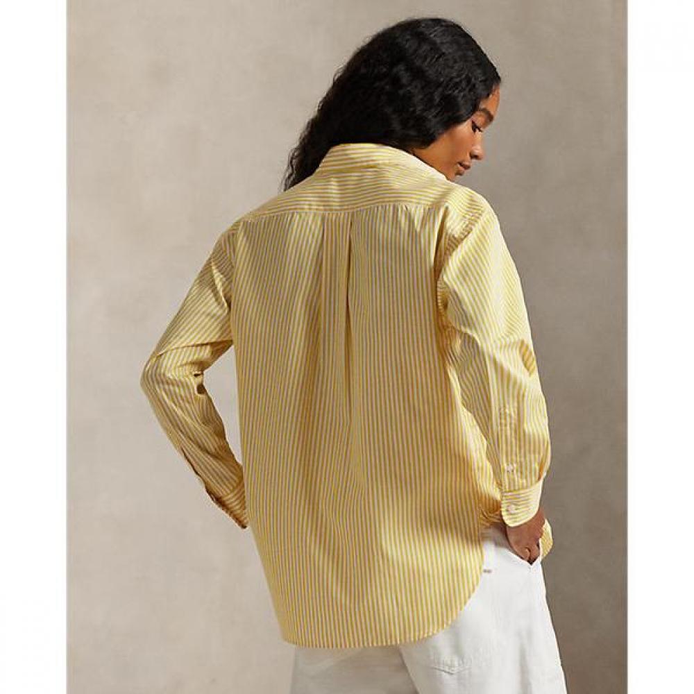 Polo Ralph Lauren Women S Relaxed Fit Stripe Cotton Shirt  wmpoShtndn20299700 