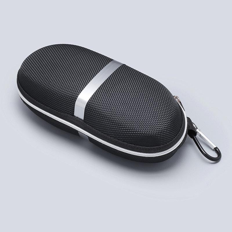 

Большая вместительная коробка для хранения солнцезащитных очков EVA на молнии с крючком - спортивные и обычные очки Metal bar hook (suitable for sunglasses)
