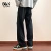 Pantalon de survêtement Baleno Série S&K Coupe décontractée Jambe droite pour homme