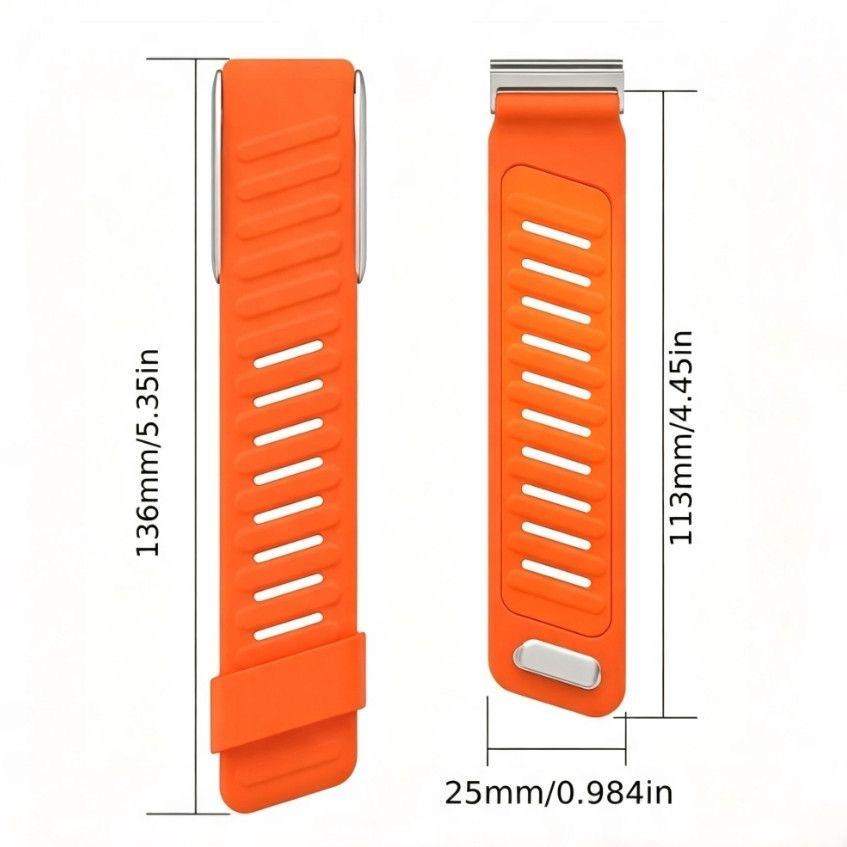 Compatible for WHOOP 4.0/5.0 MG SportFlex Wrist Band Soft-Touch Silicone Waterproof and Sweatproof Soft Adjustable Rubber Band