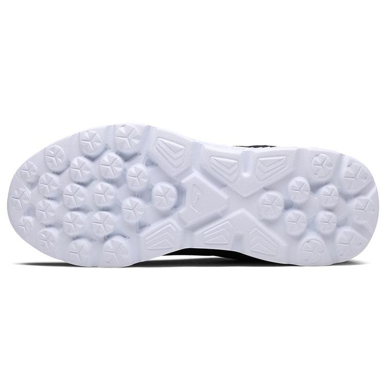 Skechers Go Run 400 Logo Lace-Up Mesh EVA TPU Shock Absorbing Durable Breathable Lightweight Low-Top Running Shoes Men Sneakers Black White 54354-BKW