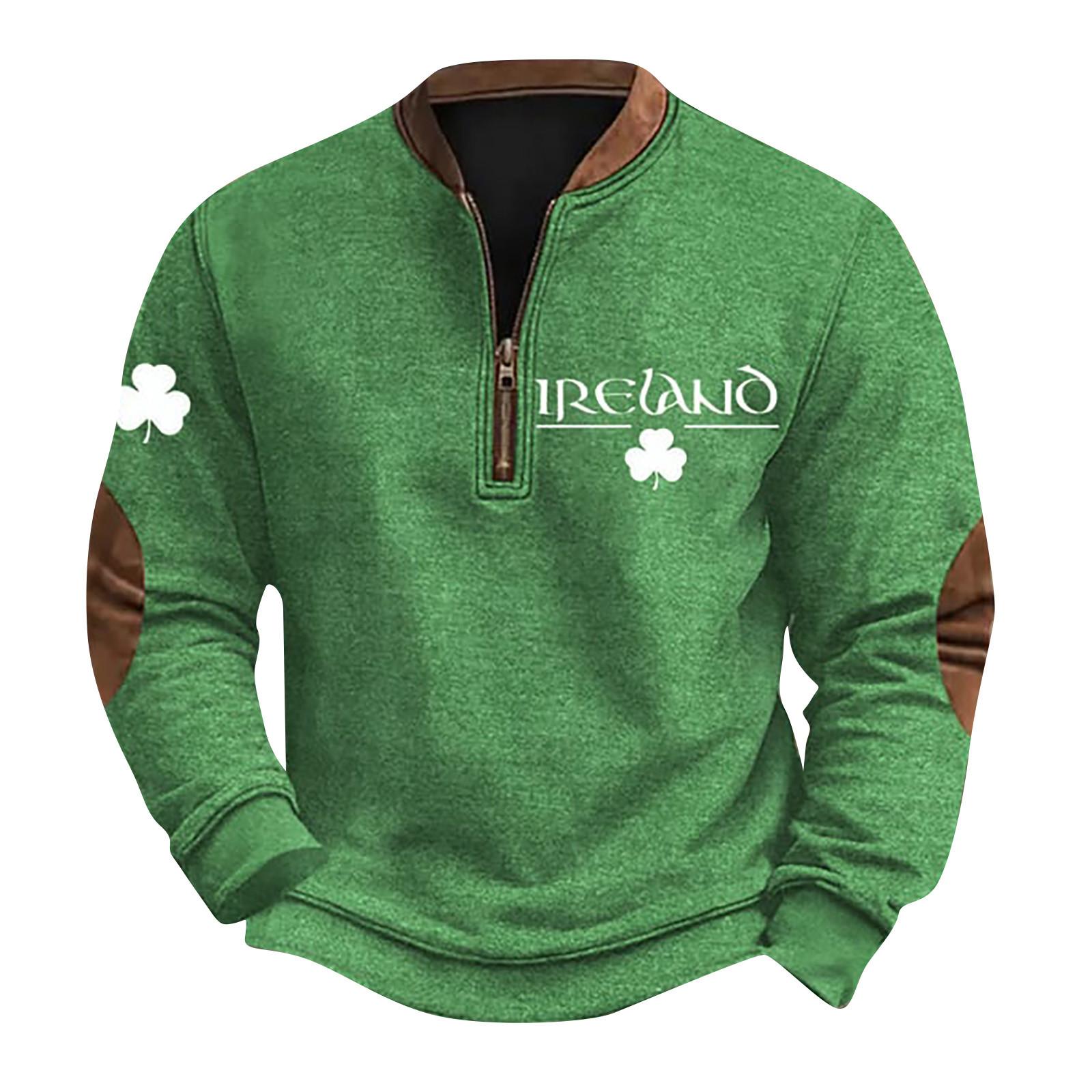 Мужская повседневная толстовка в стиле ретро с градиентным принтом XXL 2298₽