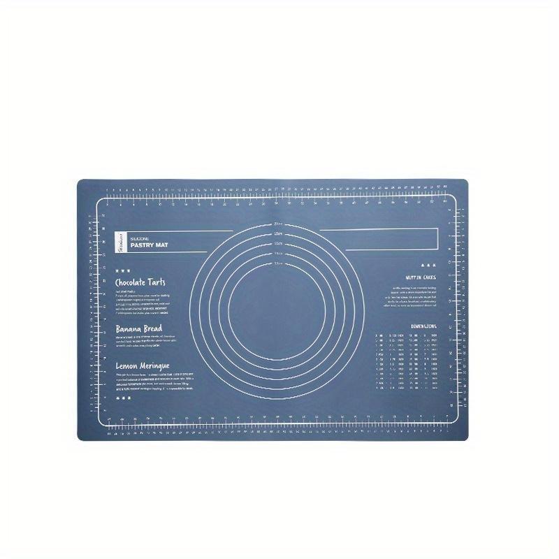 Effortless Baking with This Extra Large Non-Slip Silicone Kneading Mat and Rolling Pin Set - Perfect for Pastry and Dough Making