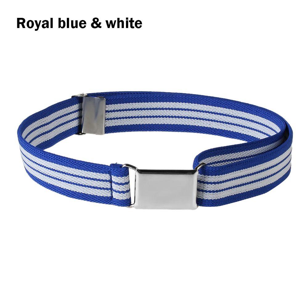 Gift Pants Strap Solid Color Boys Girls Alloy Buckle Waistband Kids Canvas Belt Adjustable