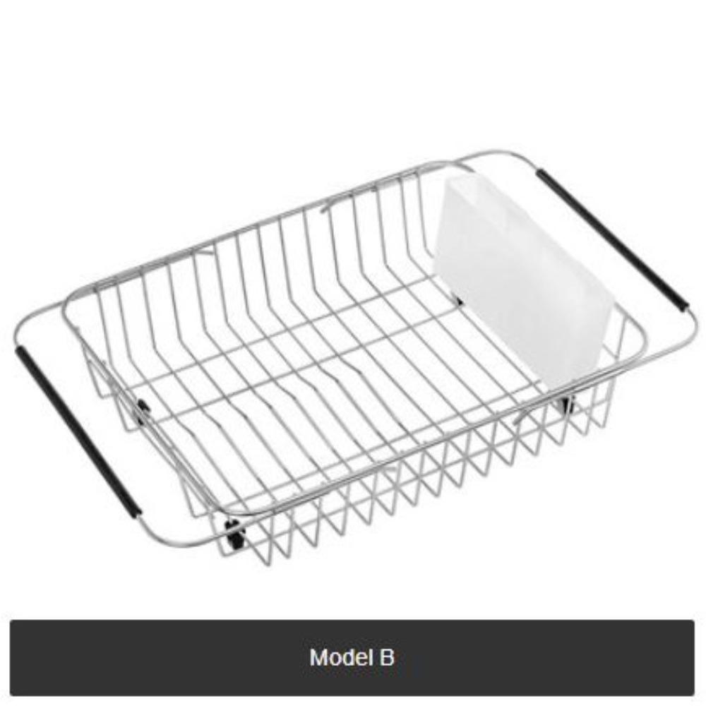 Homlly Expandable Dish Drying Rack and Utensil Holder