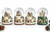 Christmas Water Snow Globe 45mm Winter Houses Christmas Ornament