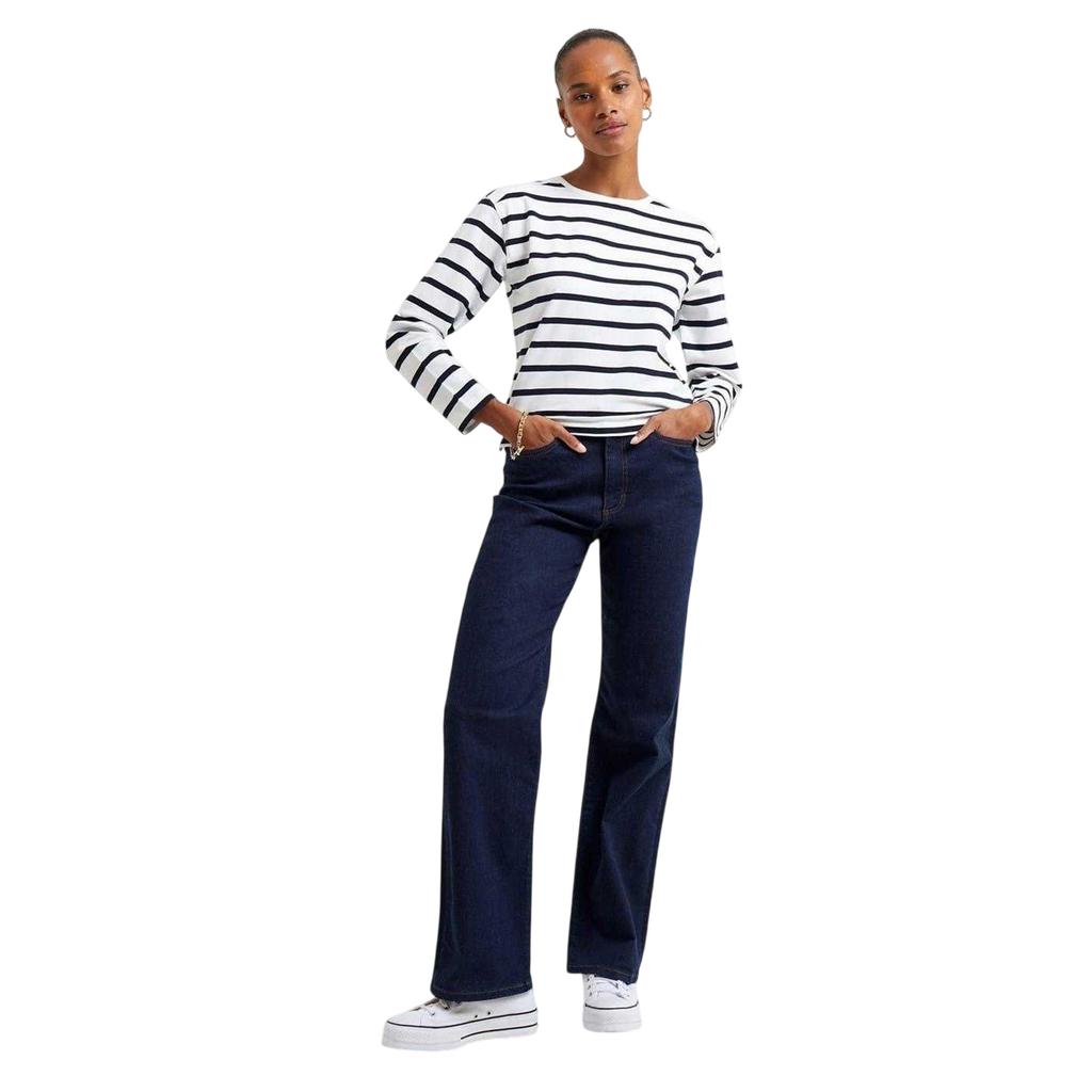 French Connection Womens/Ladies Rallie Crew Neck Long-Sleeved T-Shirt
