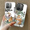 Cartoon Dicker Tiger Lustige Stoßfeste Handyhülle für Xiaomi Poco X7 X6 X5 X3 Pro F7 Ultra M8 Redmi 15C 15 14C 13C 12C 10C 13 12 10