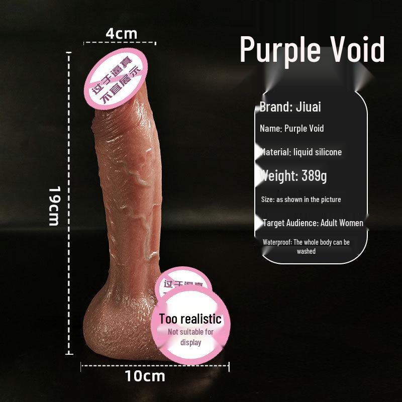 Vibrador de silicone realista: Brinquedo Adulto de Carne Macia para Mulheres